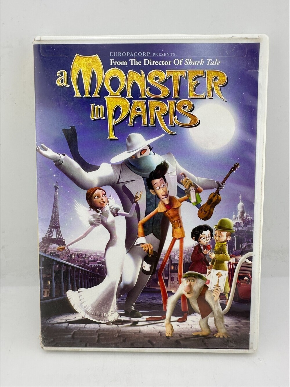 A Monster in Paris DVD 2013 Animated Family Movie Europacorp